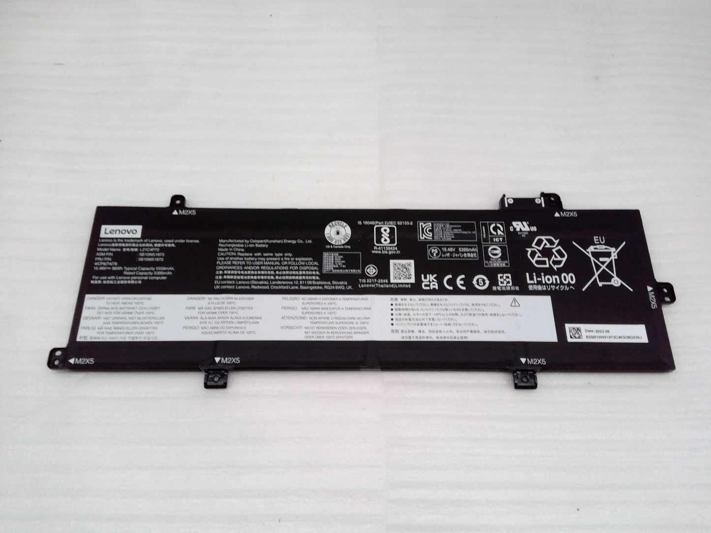Genuine L21C4P72 SB10W51973 86Wh Laptop Battery  for Lenovo ThinkPad T16 Gen 1