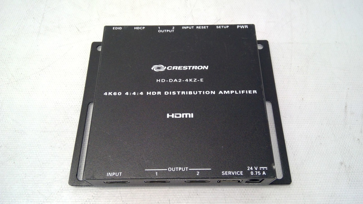Crestron HD-DA2-4KZ-E HDMI 4K60 4:4:4 HDR Distribution Amplifier