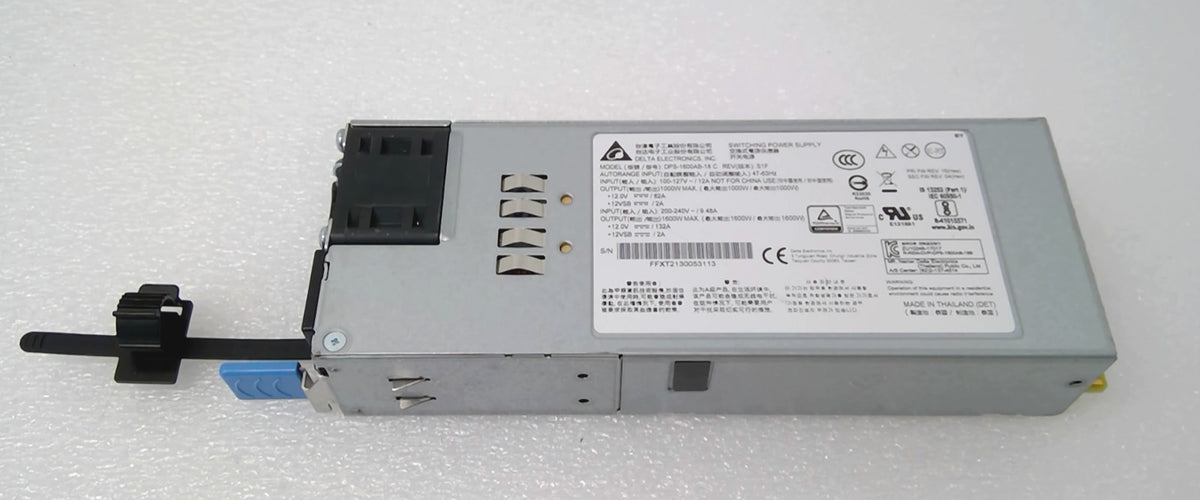Delta DPS-1600AB-18C 1600W Power Supply NetApp FAS8300 AFF A400 A250 PSU 114-002