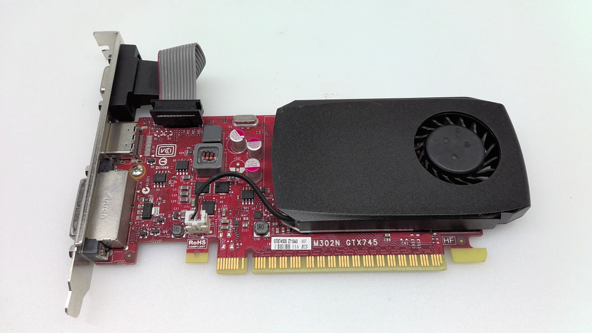 Dell NVIDIA GeForce GTX 745 4GB GDDR3 PCIe Full Height Video Graphic Card 0TC2P0