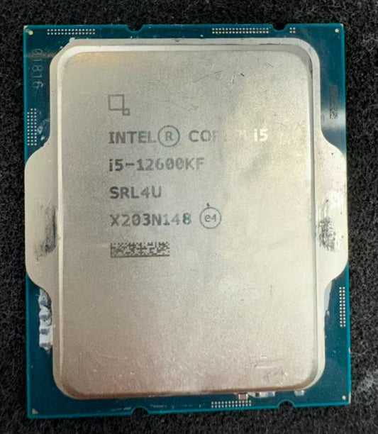 Intel Core i5-12600KF SRL4U Desktop Processor 3.7 GHz, 10-Core Tested