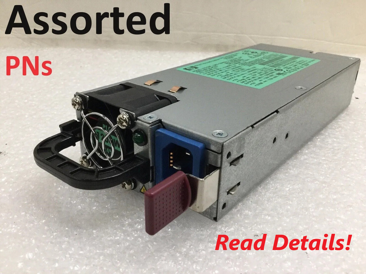 HP 1200W Power Supply DPS-1200 570451-101 579229-001 570451-001 - Assorted- Read