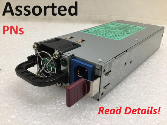HP 1200W Power Supply DPS-1200 570451-101 579229-001 570451-001 - Assorted- Read