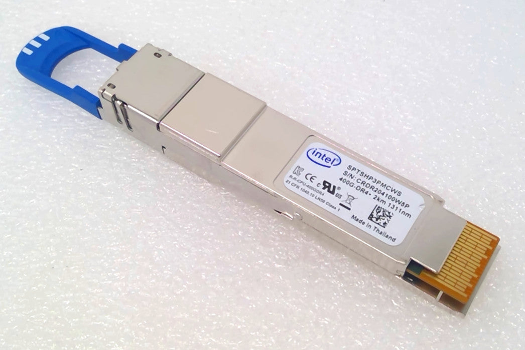 INTEL SPTSHP3PMCWS 400G QSFP-DD DR4 2km 1311nm Transceiver Module