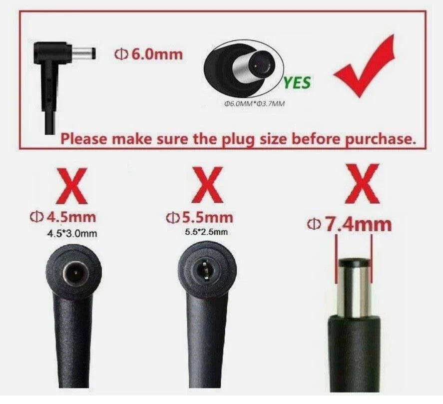 OEM Delta 19.5V 11.8A 230W Power Adapter Charger ADP-230EB T 6.0mm for ASUS