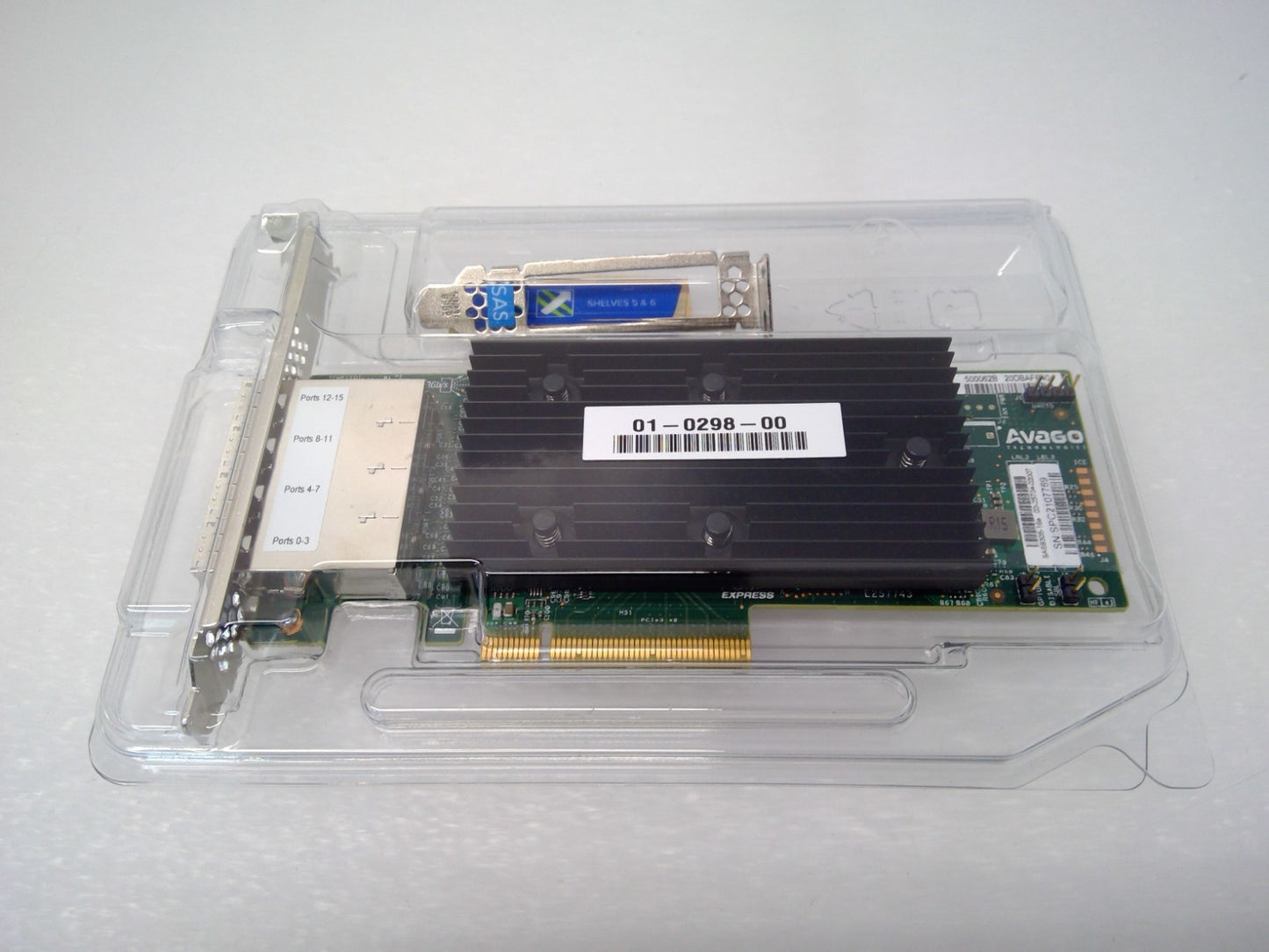 NEW LSI SAS9305-16e DELL 65YGV 16-Port PCIe 3.0 x8 12 Gb/s Host Bus Adapter