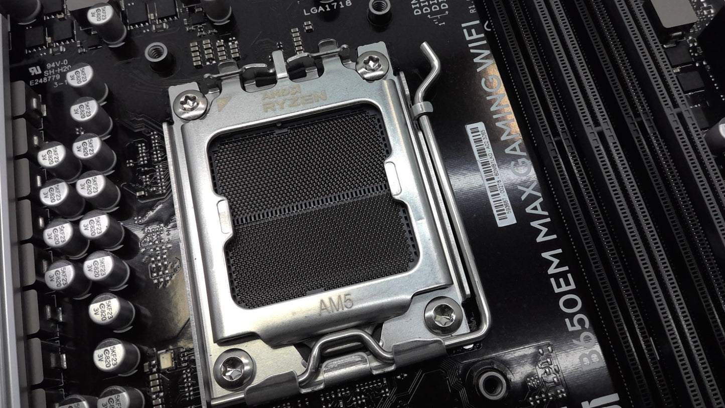 Asus B650EM MAX GAMING WIFI AM5 MicroATX AMD DDR5 Motherboard *Read*