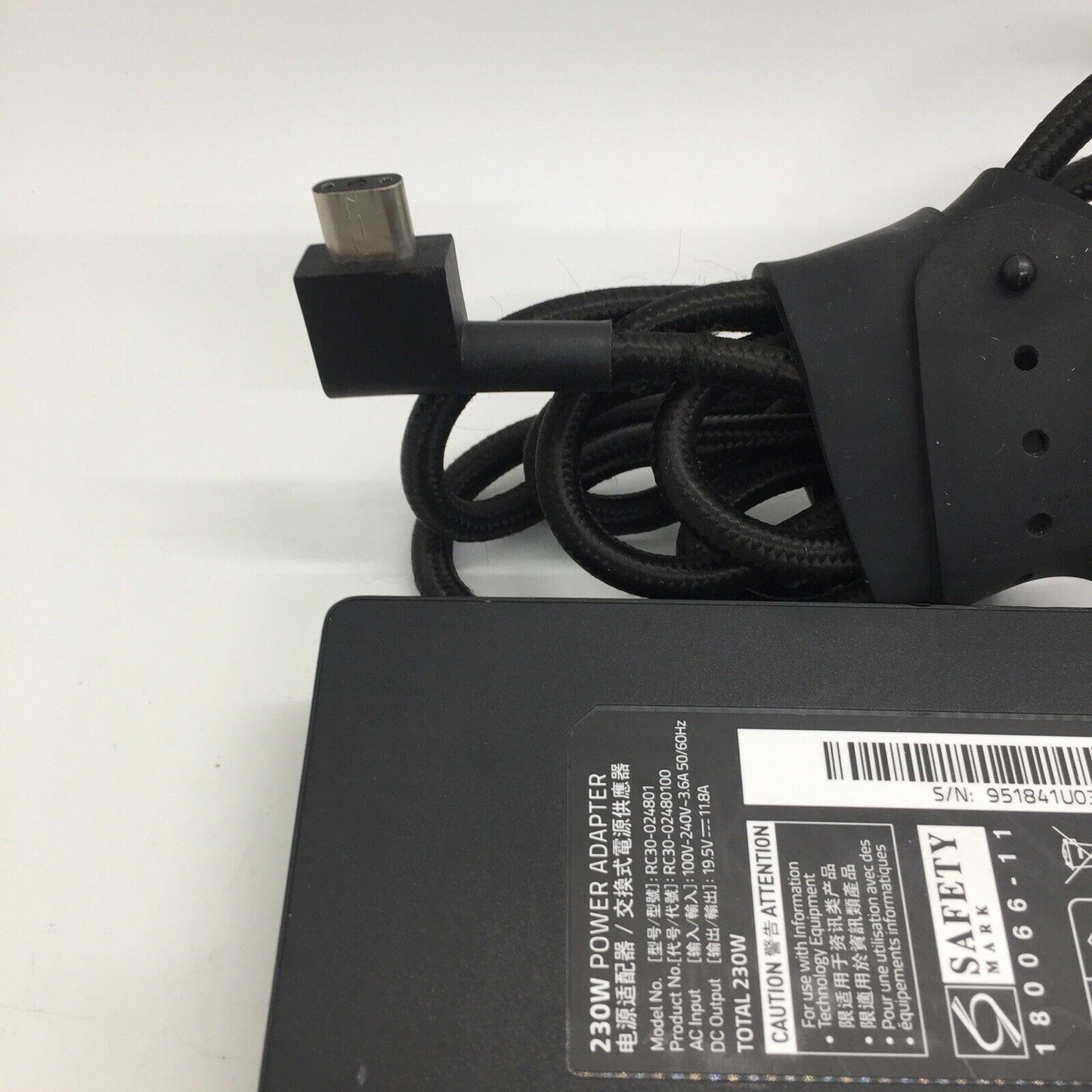 Genuine Razer Blade Laptop Charger AC Power Adapter RC30-024801 19.5V 11.8A 230W