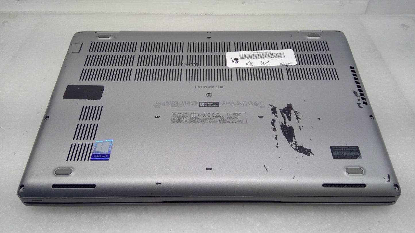 *Read*Dell Latitude 5410 14" Laptop i5-10310U@1.7GHz 16GB RAM  No HDD / Battery