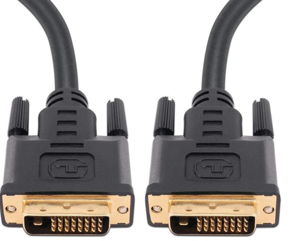 *X2* DVI-D/DVI-D Cable Male/Male Dual Link 24+1 Pin PC HDTV Monitor Display Cord