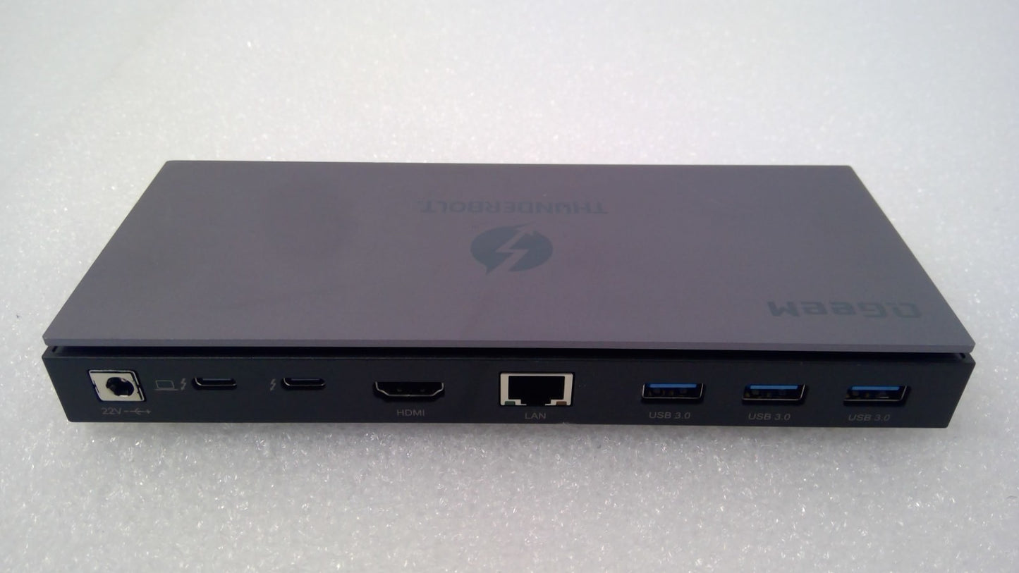 QGeeM 16 in 1 Universal USB C Thunderbolt 4 Docking Station T4801 USB 3.0 HDMI