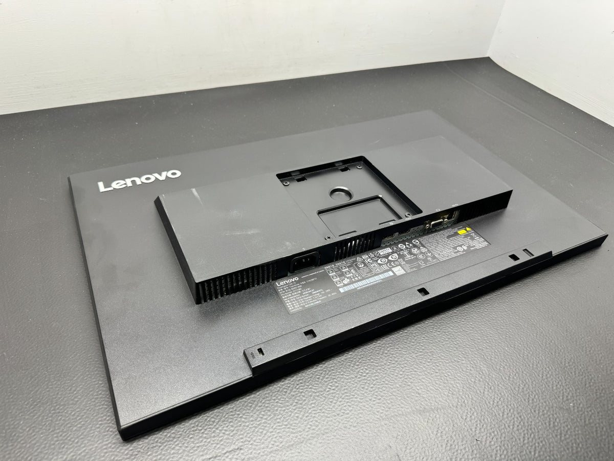 Lot of 2 Lenovo T24i-10  24" FHD Monitor, HDMI Displayport VGA , No Stand-Tested