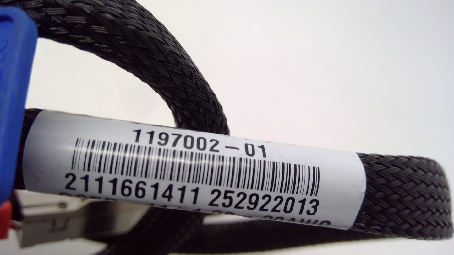 Molex 2111661411 1197002-01 OSFP-112 800G 1.02M 30AWG DAC Cable Red/Blue PullTab