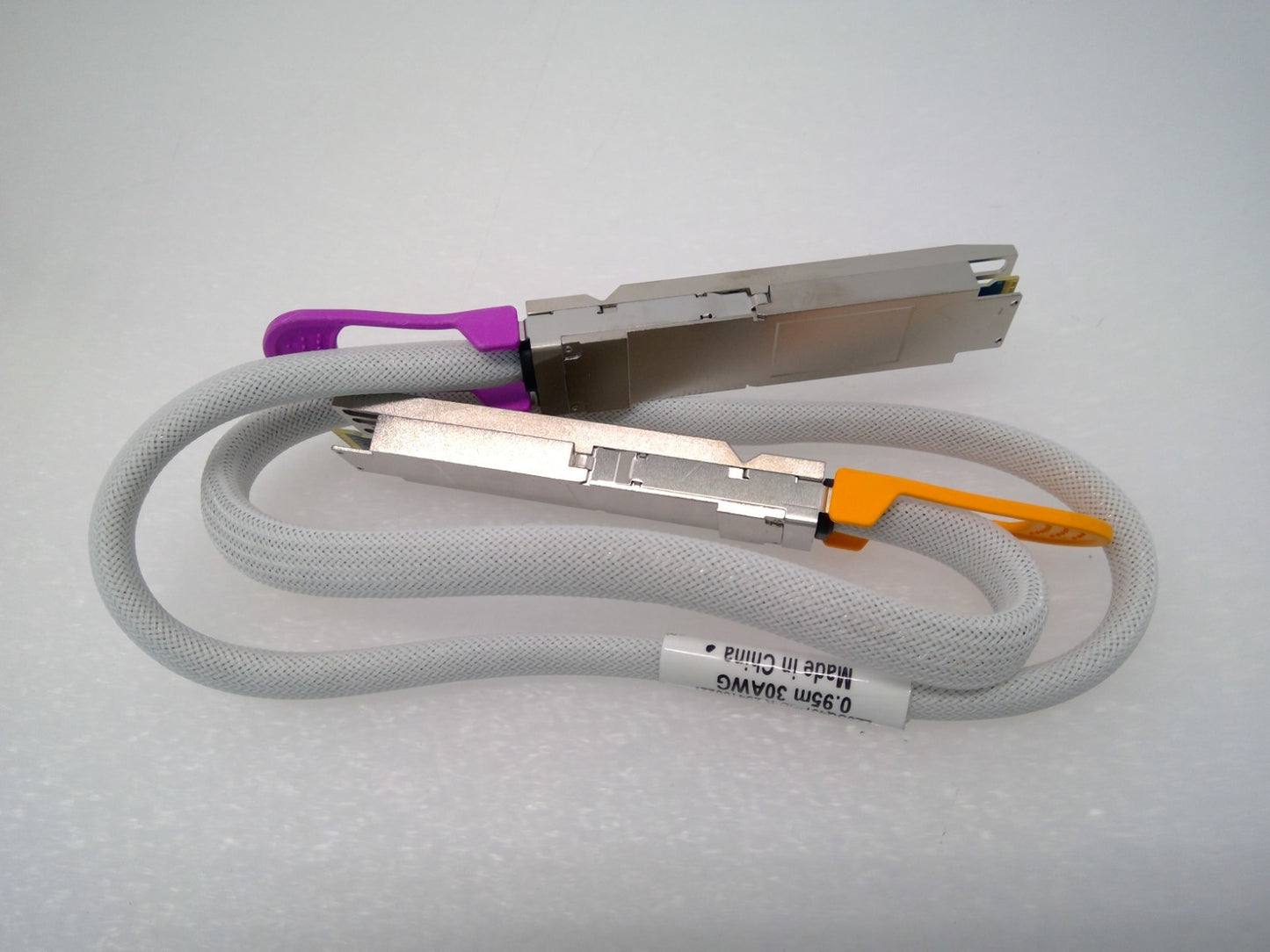 Luxshare 800G OSFP to OSFP DAC Cable 0.95m 30AWG LZ6SQ437-SD-R Nvidia Comp