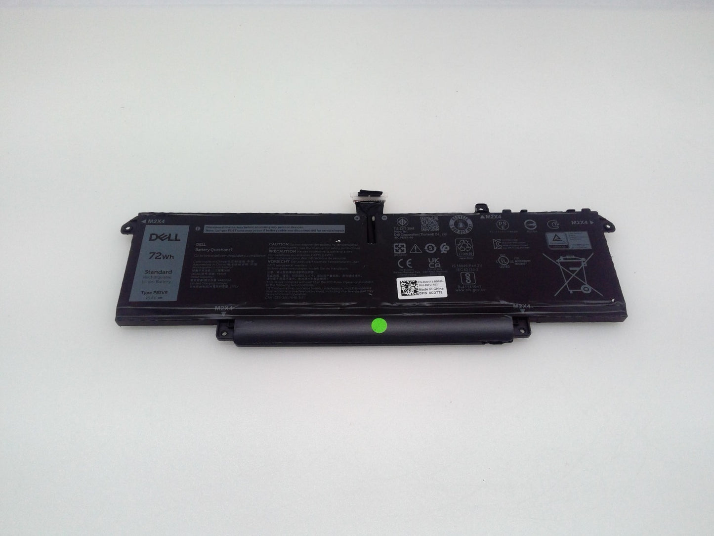 Genuine P83V9 72Wh Battery For Dell Precision 5470 5480 5490 P154G 0YXP8T CDTT2