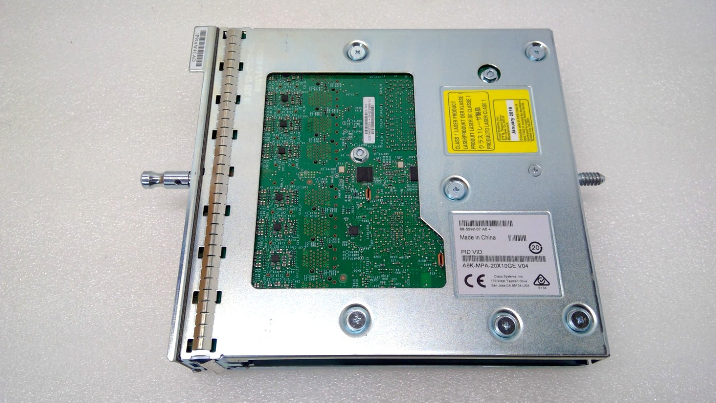 Cisco A9K-MPA-20X10GE ASR 9000 20-Port 10-Gigabit Ethernet Modular Port Adapter
