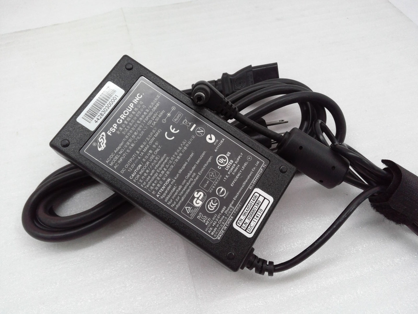 OEM FSP FSP050-DBAB1 LCD Display Monitor Power Supply 12V 4.1 A50W 9NA0501406