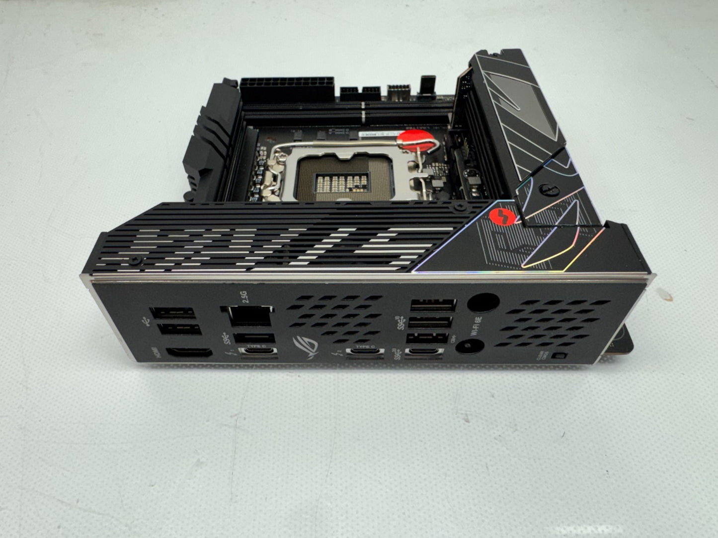 *For Parts* Strix Z790-I GAMING WIFI Socket 1700 DDR5 PCIE 5.0 x 16 Motherboard