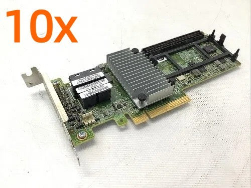 LOT OF 10 IBM 46C9111 M5120 12Gb/s SAS SATA Raid Controller Card No Cache