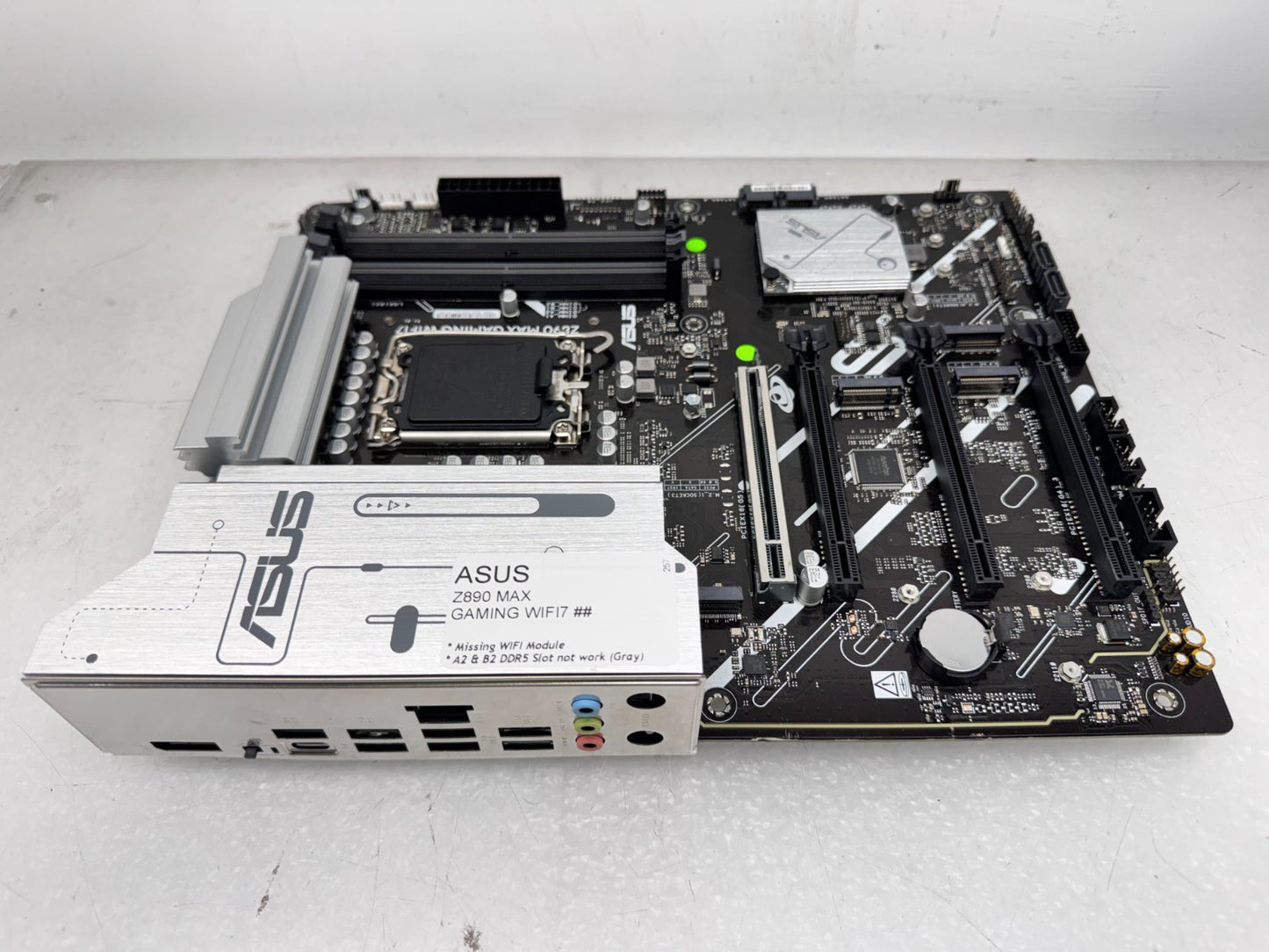 Asus Z890 MAX Gaming WIFI7 Desktop Motherboard Socket LGA-1851 - ATX *Read**