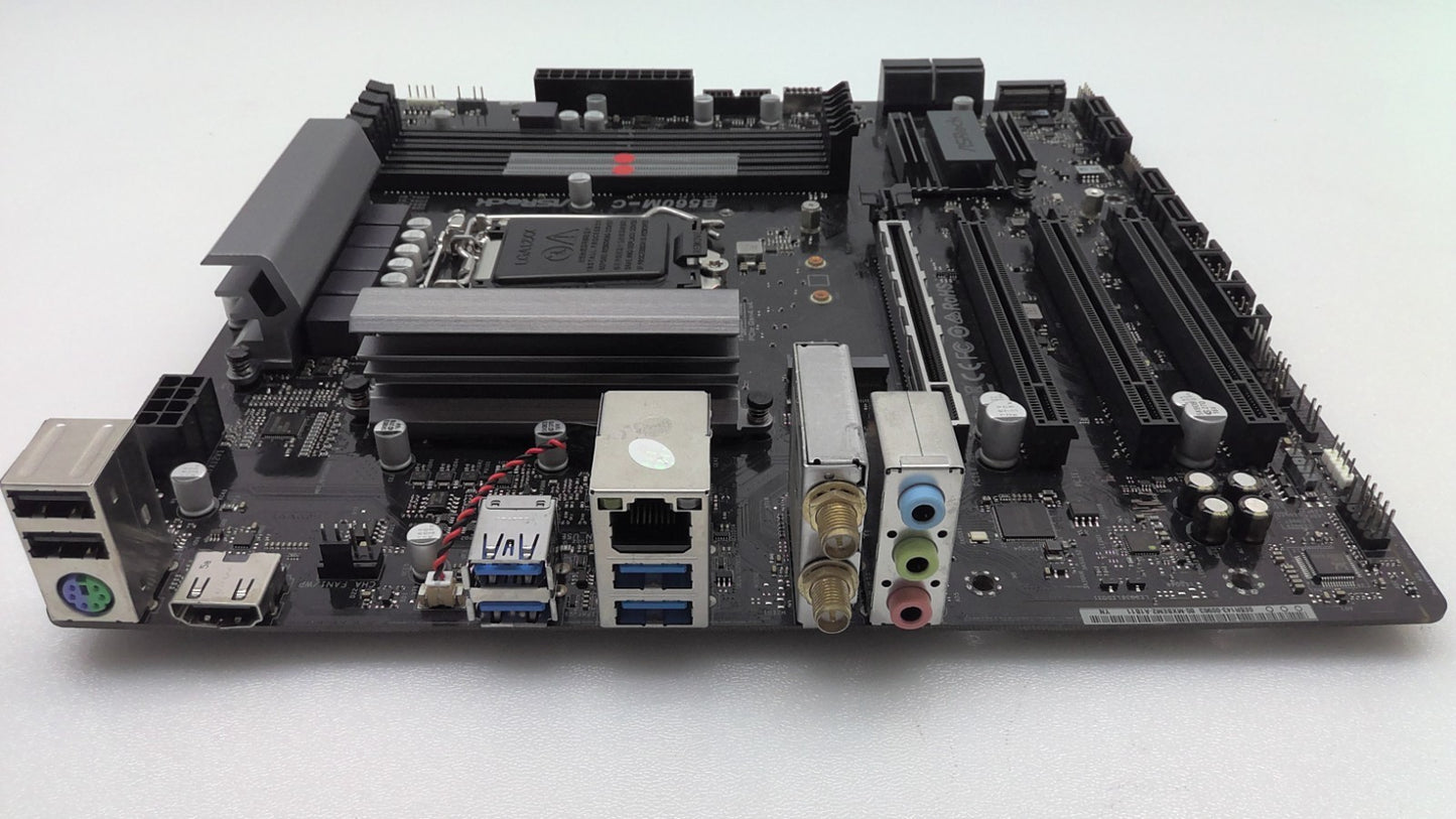 ASRock B560M-C Motherboard DDR4 LGA1200 Micro ATX  No WiFi Card *Read*