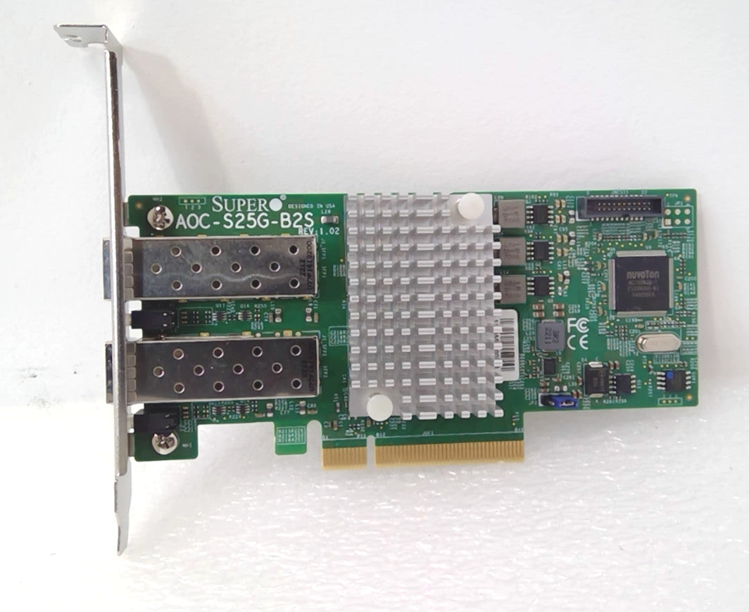 Supermicro AOC-S25G-B2S Dual-Port 25GbE Ethernet SFP+ Network Adapter