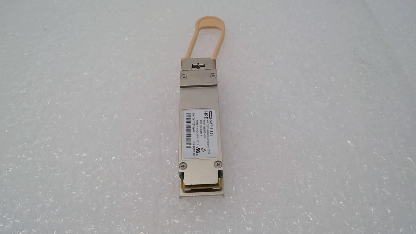 HPE 841716-B21 40GB QSFP+ BIDI XCVR TRANSCEIVER AFBR-79EBPZ-HP1 Optic Module