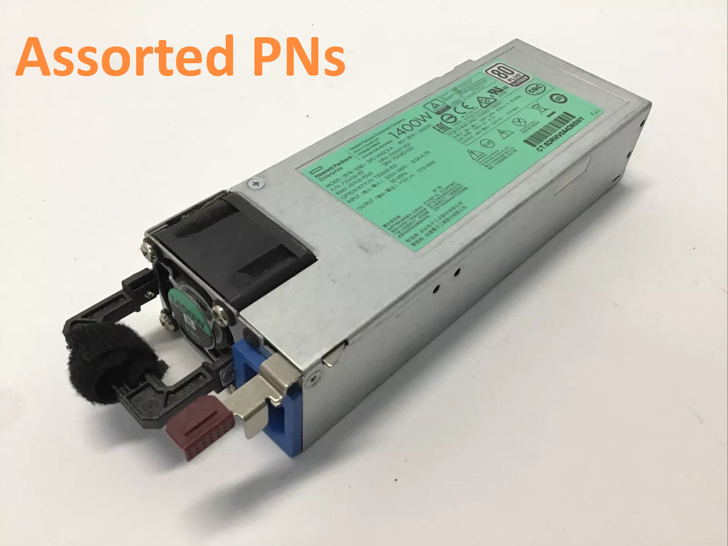 HP 1400W FLEX SLOT PLATINUM PLUS HOT PLUG 200-240V POWER SUPPLY *Assorted PNs*