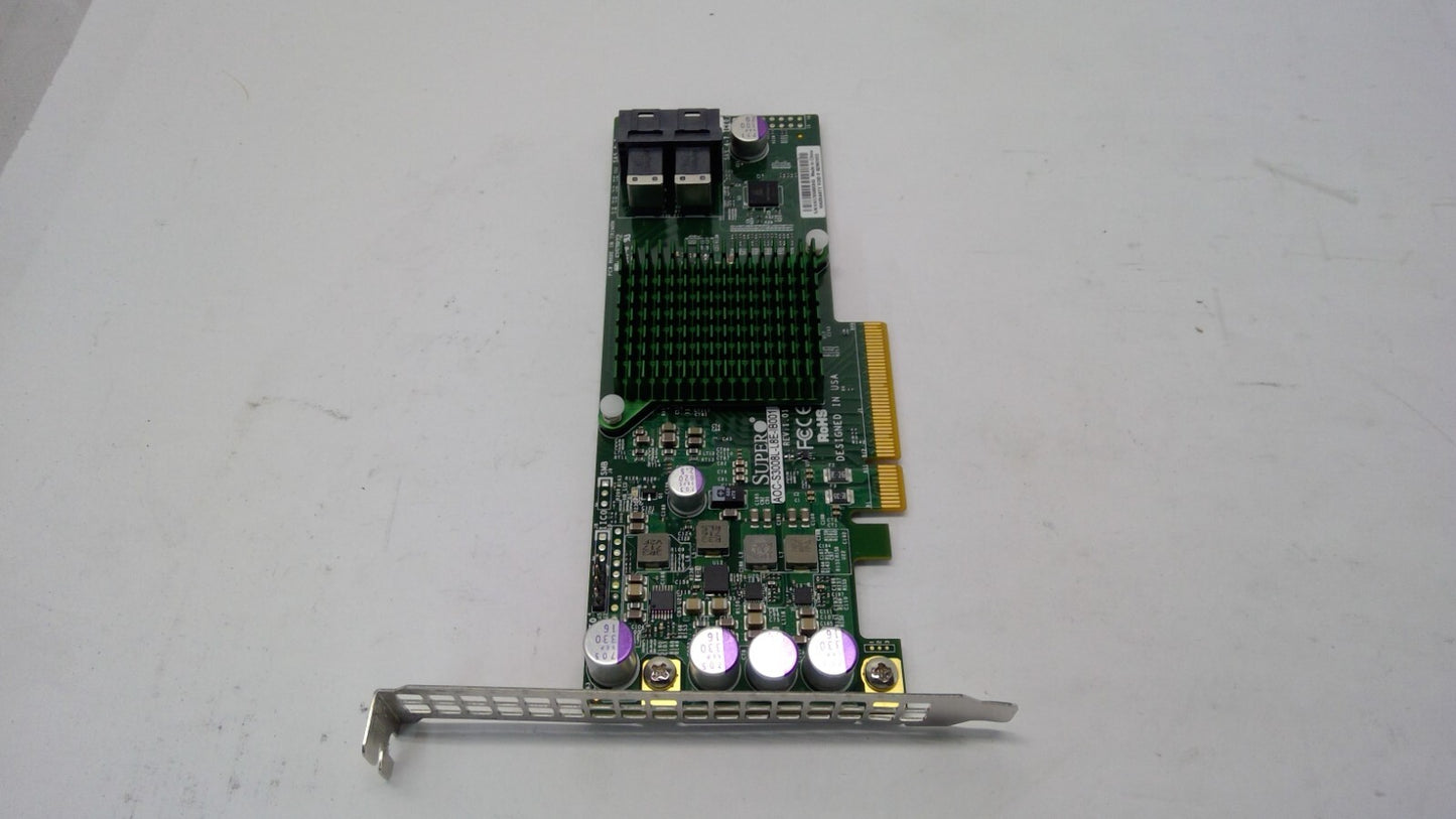 Supermicro AOC-S3008L-L8E-IB001 REV:1.01 12Gbps 8-Port Internal PCI-e 3.0 Card