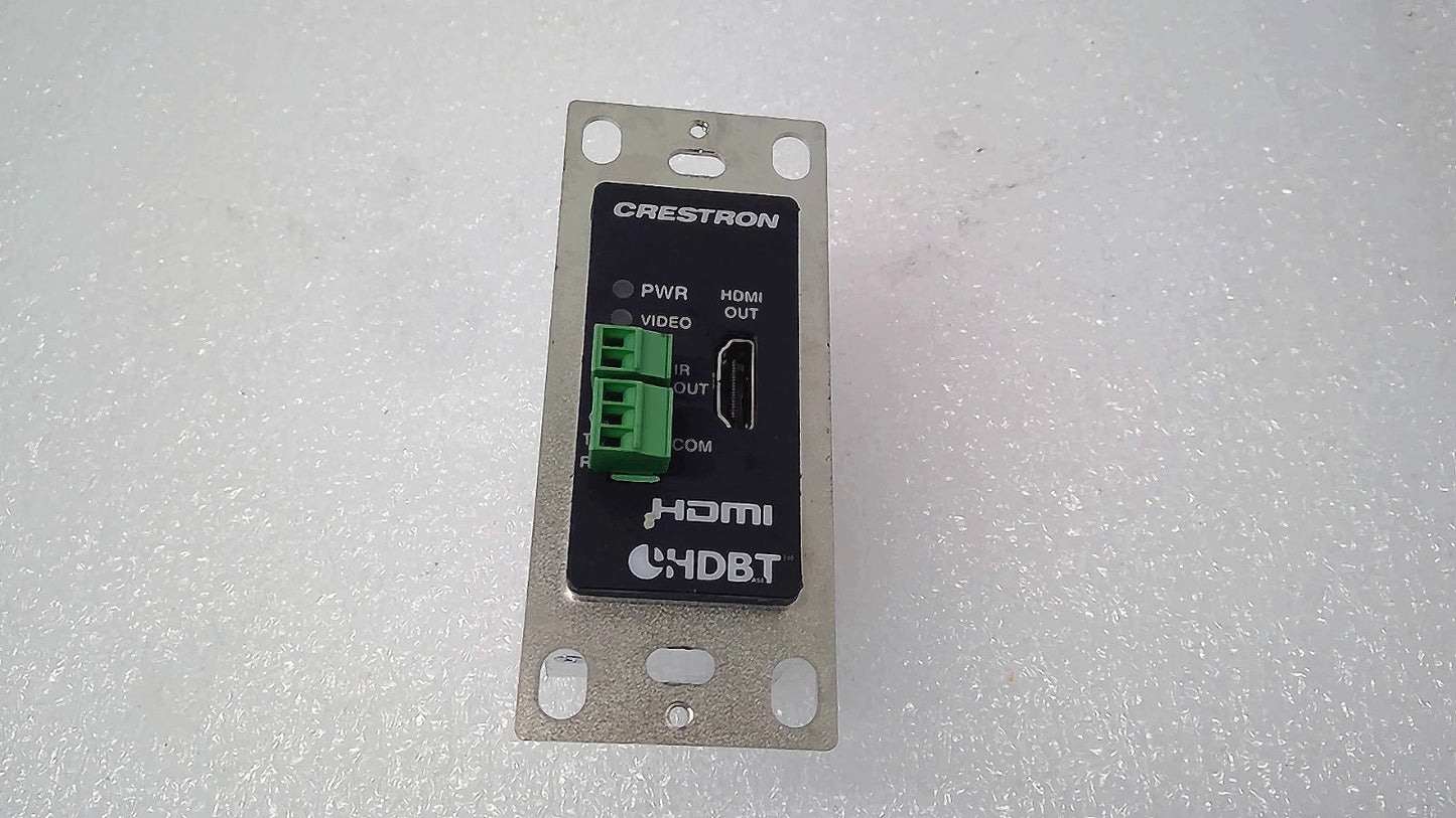 Crestron DM-RMC-4K-100-C-1G-B-T Wall Plate 4K DigitalMedia 8G+ Receiver u731
