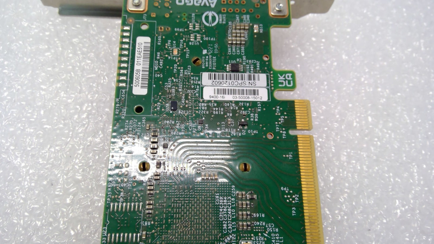 AVAGO LSI HBA 9400-16i Tri Mode SAS / SATA / NVMe Storage Controller Card 12Gb/s