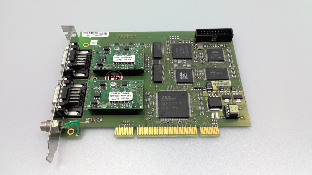 Vector CANboardXL with High-Speed CAN and Single-Wire CAN Modules 007115-006759