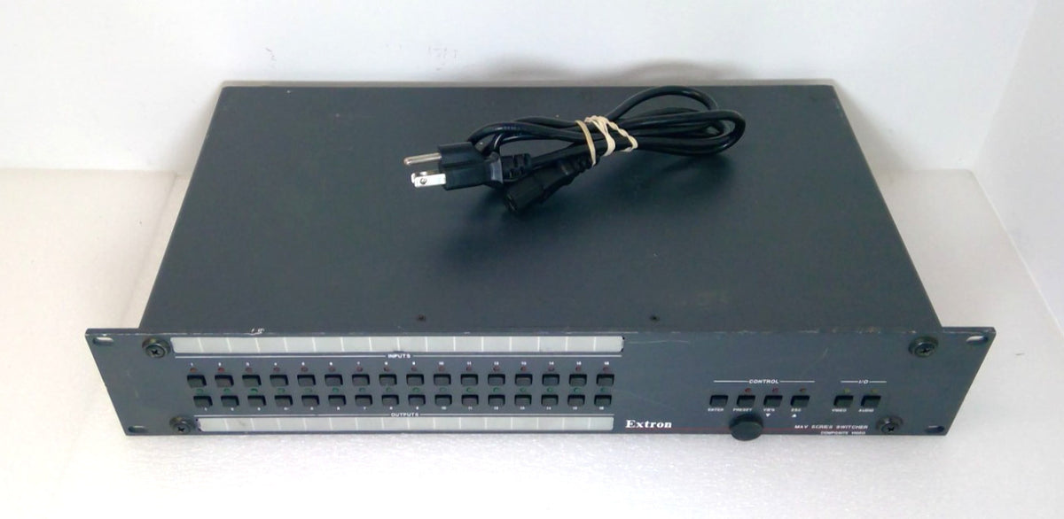 Extron MAV 168 A 16x8 Stereo Audio Matrix Switcher 60-329-03