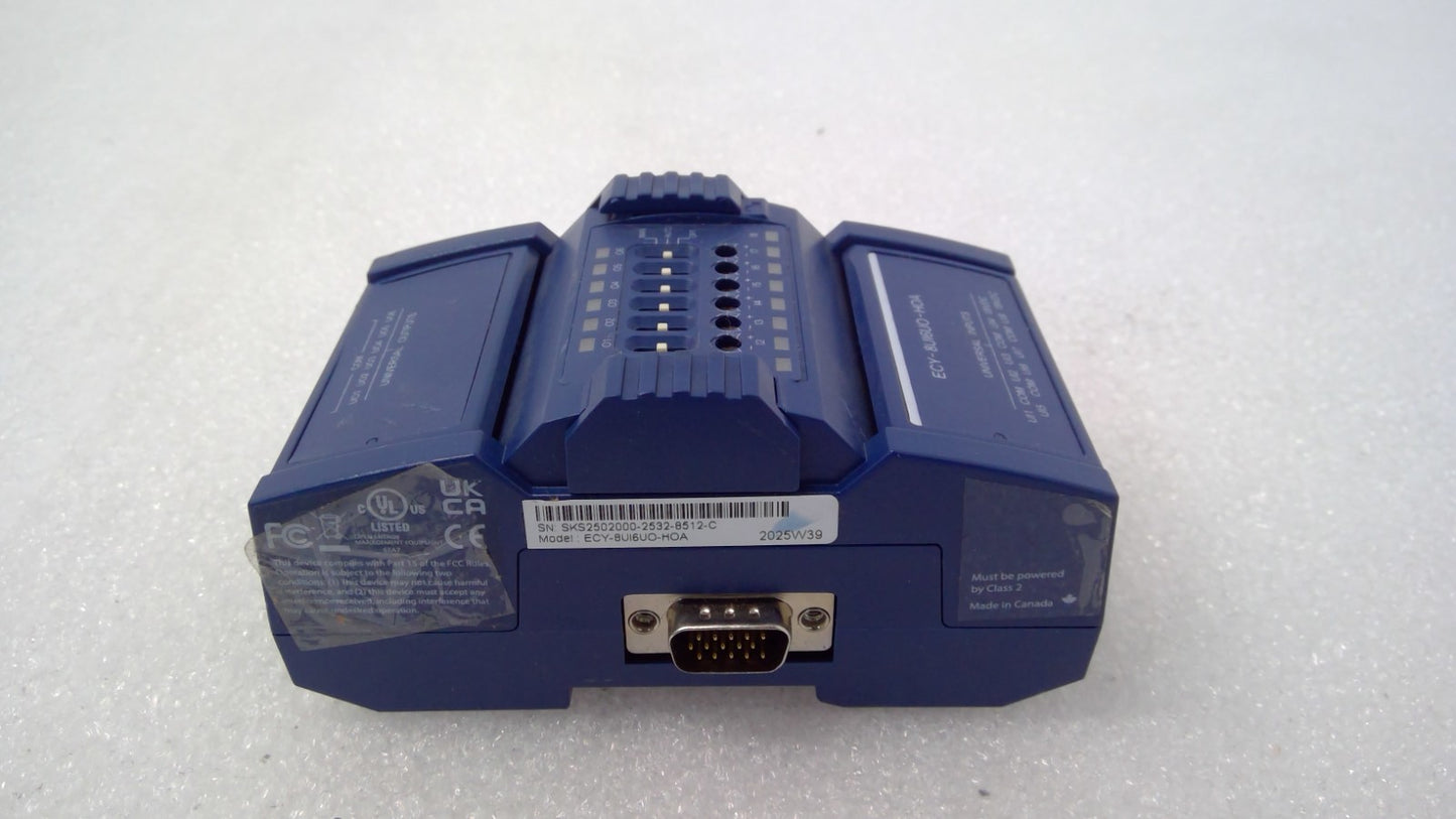 Distech Controls ECLYPSE 4 Point I/O Extension Module ECY-8UI6UO-HOA