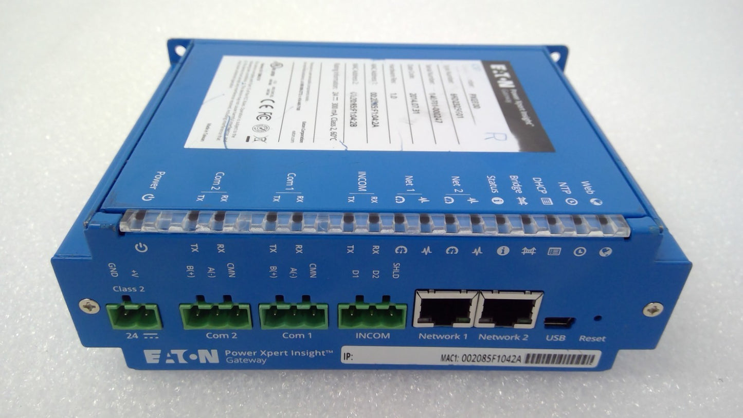 EATON PXG900 POWER XPERT INSIGHT GATEWAY  10210123845