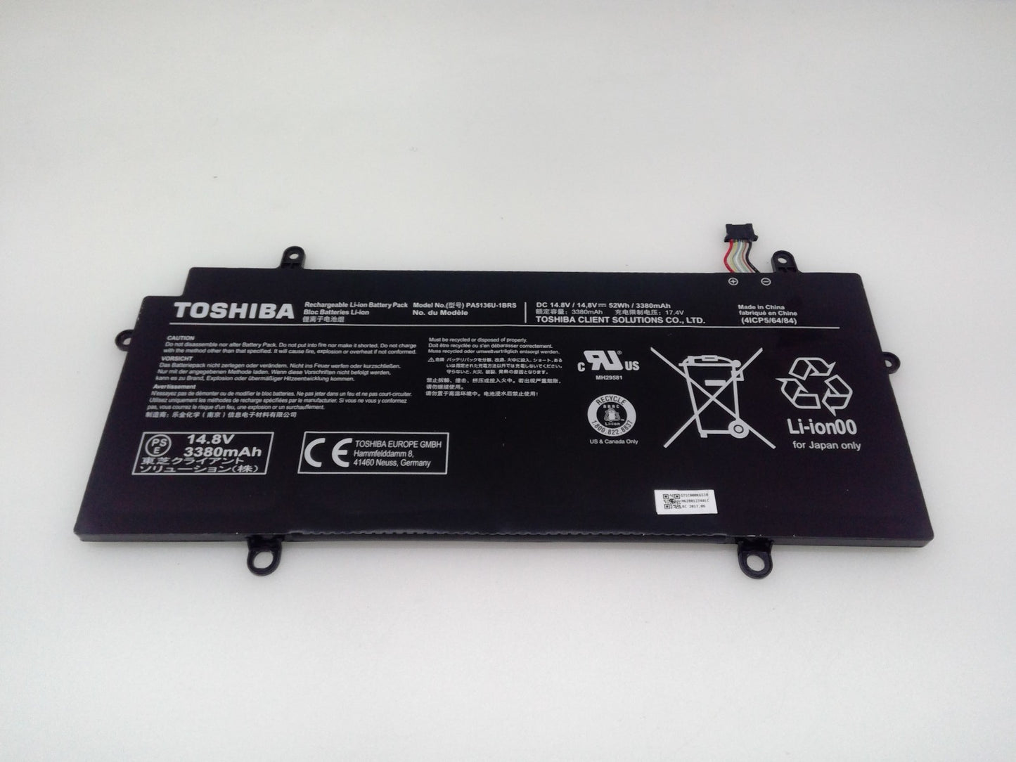 Genuine PA5136U-1BRS Battery for Toshiba Portege Z30 Z30-A Z30-AK01S Z30-B Z30-C
