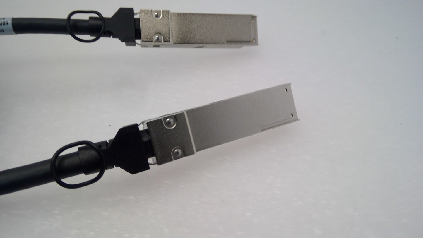 lot of 5 NetApp Amphenol 112-00176 QSFP TO QSFP 0.5M/1.5ft External SAS Cable