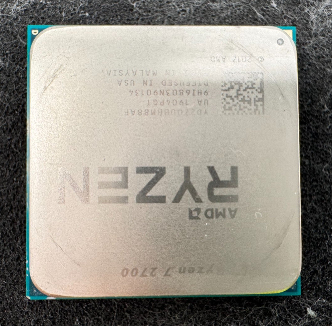 AMD Ryzen 7 2700 Desktop Processor 3.2GHz, 8-Core, 16-Thread Socket AM4 Tested