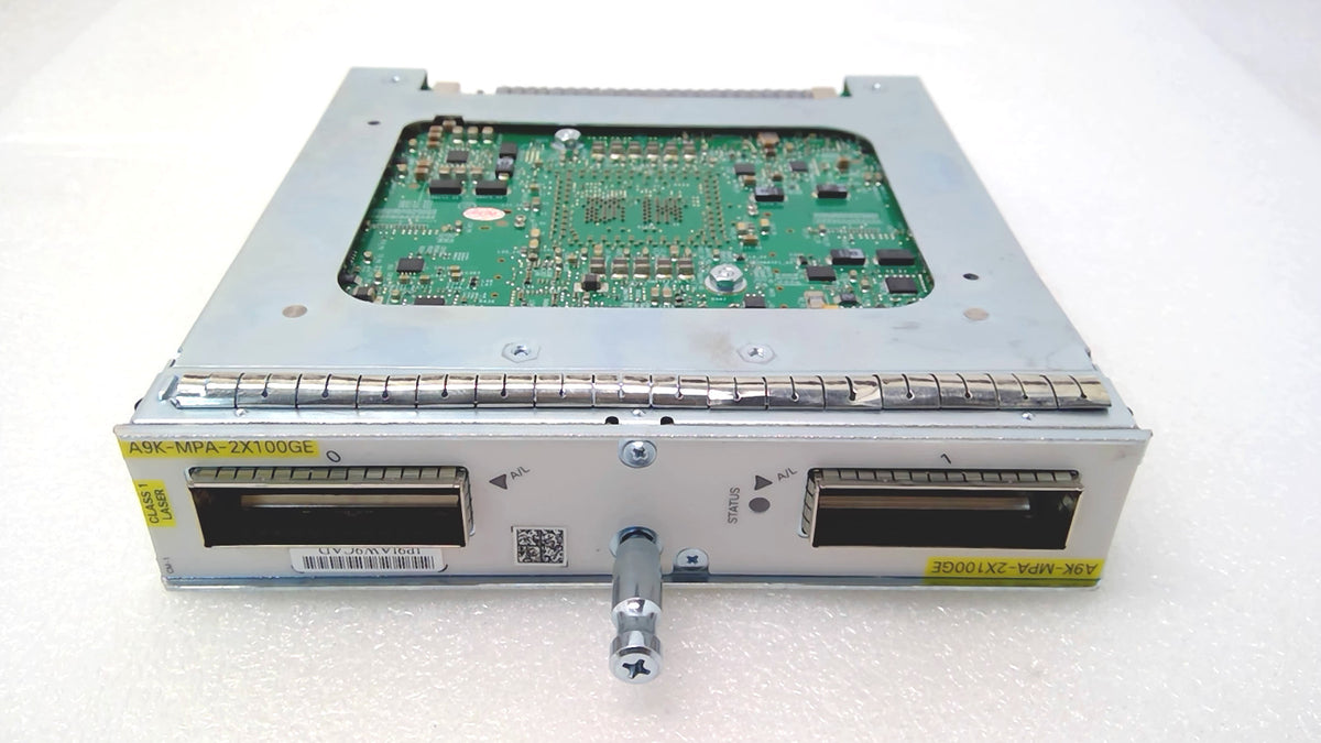 Cisco A9K-MPA-2X100GE ASR 9000 Module 2-port 100G ASR9K QSFP28 Port *CASE BEND*