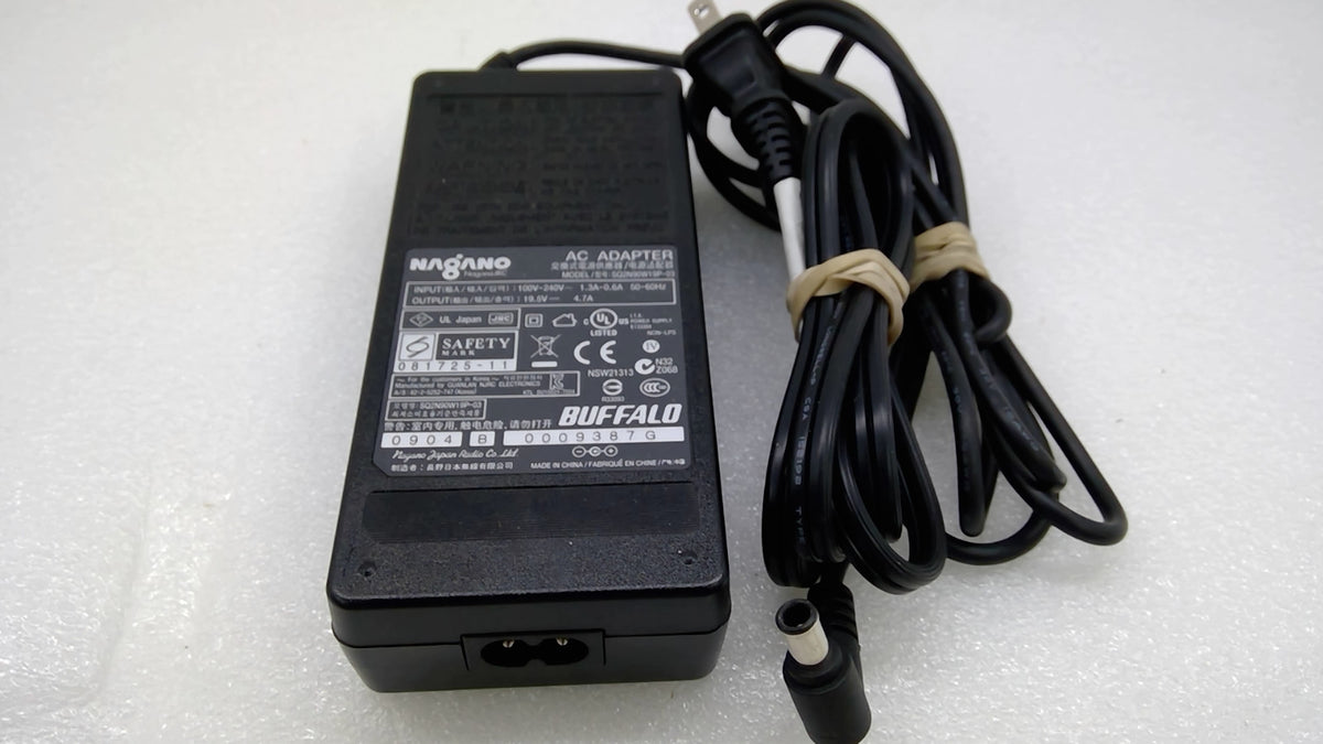 Genuine Nagano Buffalo SQ2N90W19P-03 90W 19.5V 4.7A AC Power Adapter