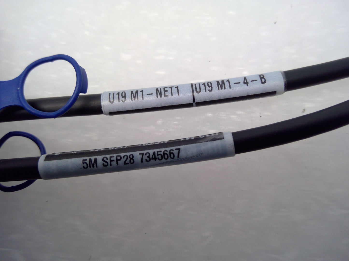 lot of 2 Oracle Volex 7345667 25GB SFP28 DAC Cable 0.5M Passive Twinax