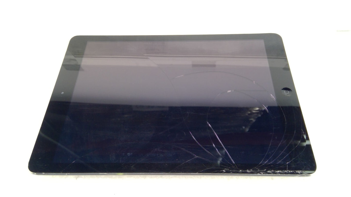 Apple iPad Air 1st Gen 9.7" 16GB A1474 MD785LL/A  WIFI Space Gray Locked "Read"#