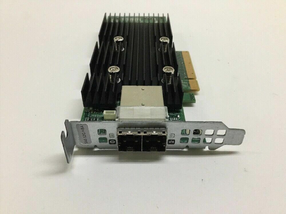 Dell SAS 12Gbps Host Bus Adapter PCI-E X8 External Controller Card 0T93GD T93GD