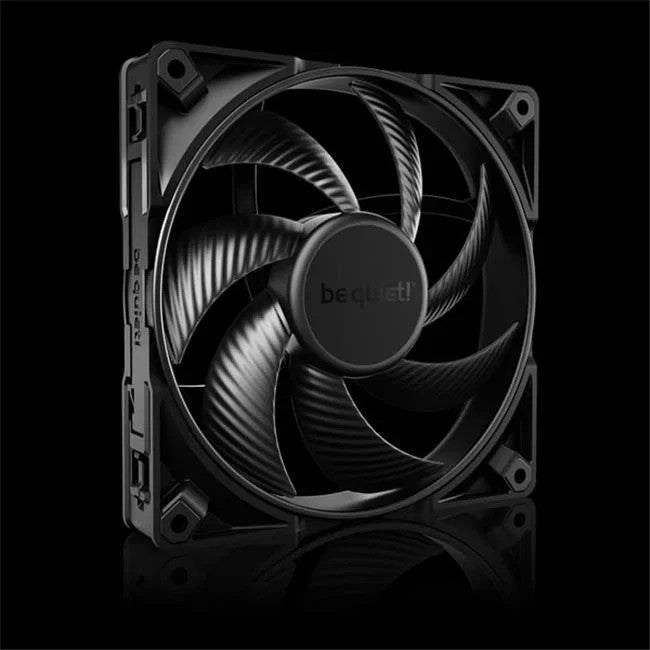 New Be Quiet 140mm Silent Wings Pro 4 Case Fan Black DC 12V 0.50A 2400RPM