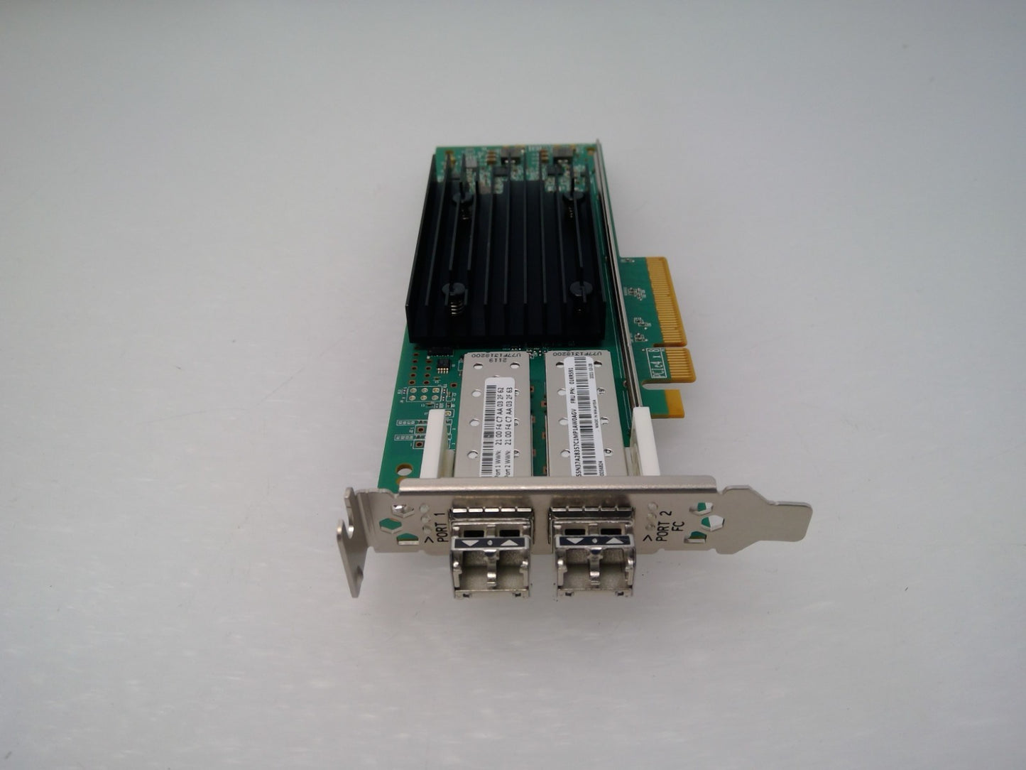 Lenovo IBM 01KR591 QLogic QLE2772 Dual Port FC HBA 32Gb Low Bracket w/ 2x SFPs