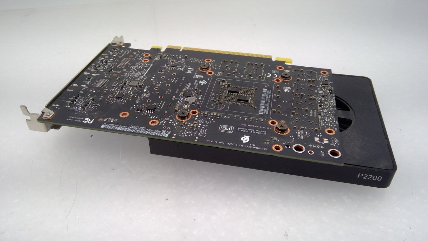 Nvidia Quadro P2200 PG420 5GB GDDR5X PCIe Graphics Video Card 699-5G420-0500-100