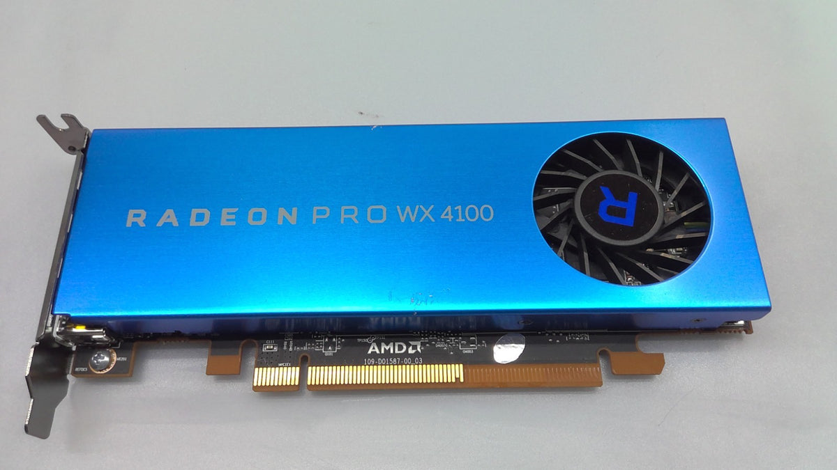 Dell AMD Radeon Pro WX 4100 4GB GDDR5 Quad Mini Display port Graphics Card HFXTY