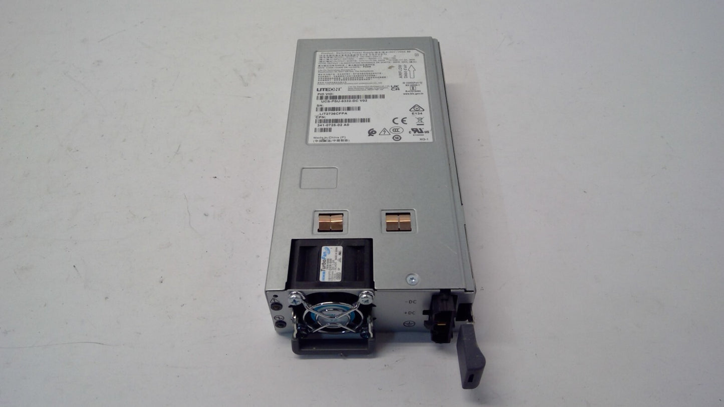 CISCO UCS-PSU-6332-DC 341-0725-02 Power supply 930W DC for Nexus 9000