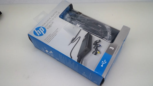 HP 65W Slim AC Adapter G6H47AA#AA w/ 3 Interchangeable Tips *Factory Sealed*