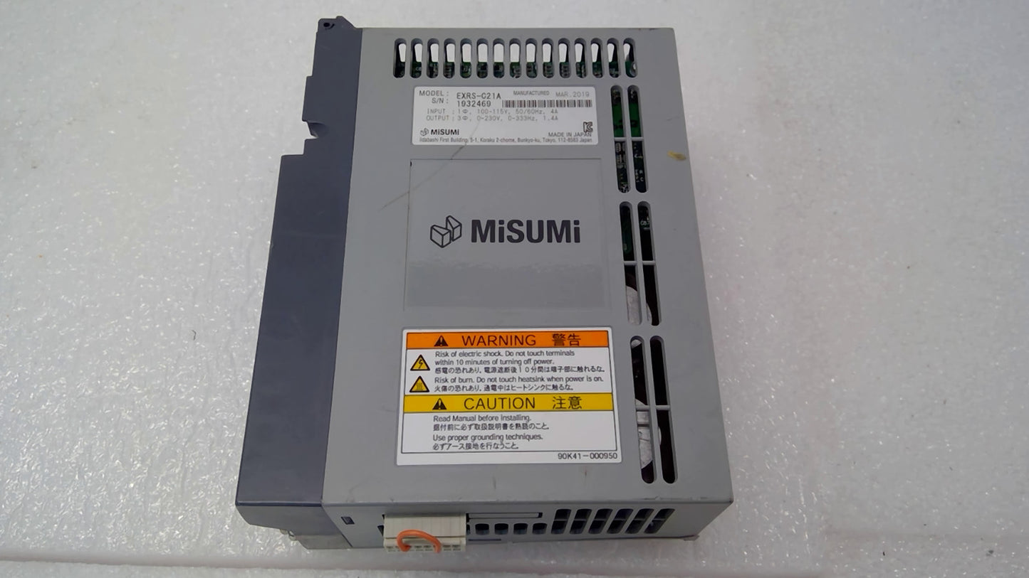 MISUMI EXRS-C21A MOTOR DRIVE CONTROLLER 100-115V 50/60HZ *READ*
